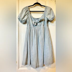 NWOT LOST + WANDER Sky Blue Dress